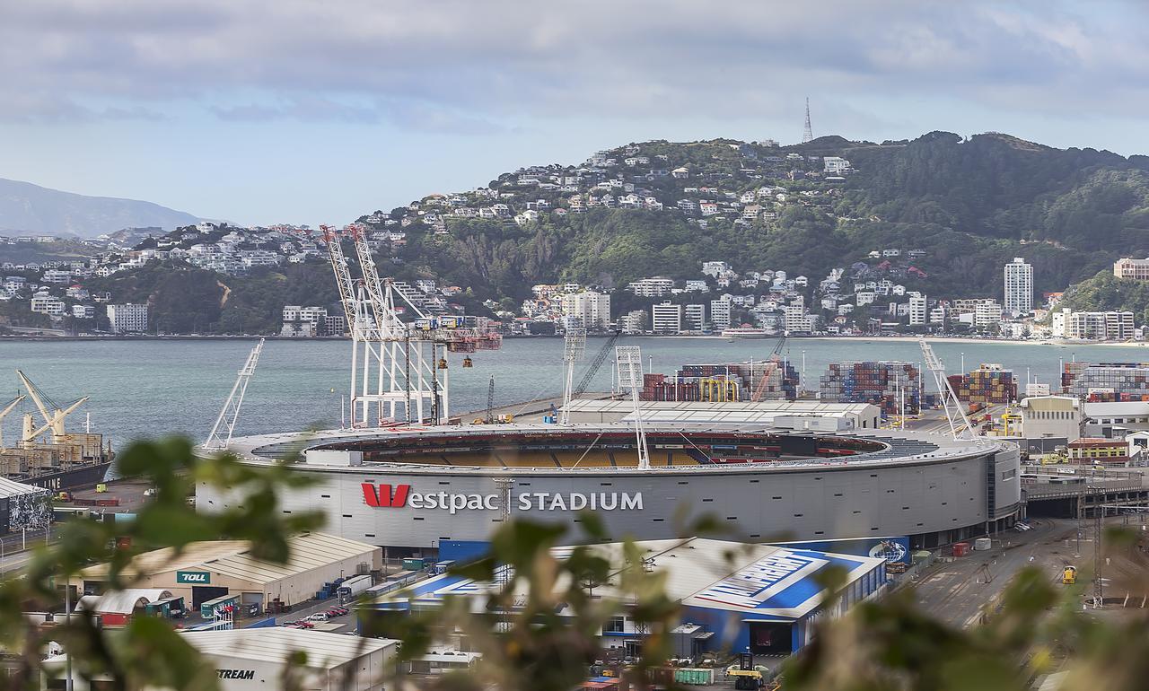 Foreshore Motor Lodge Lower Hutt Exteriör bild